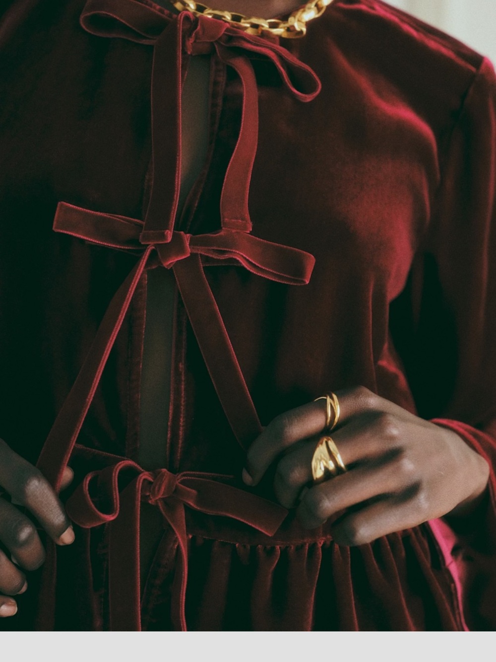 Sezane Velvet Brenda Shirt - Small - Picture 2 of 5